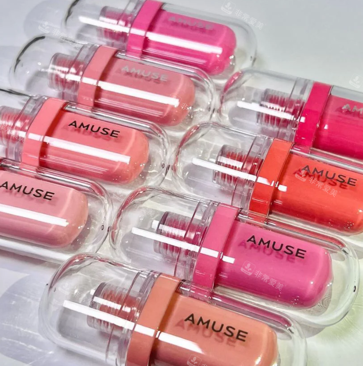Amuse唇釉不同色系 Amuse唇釉不同色系