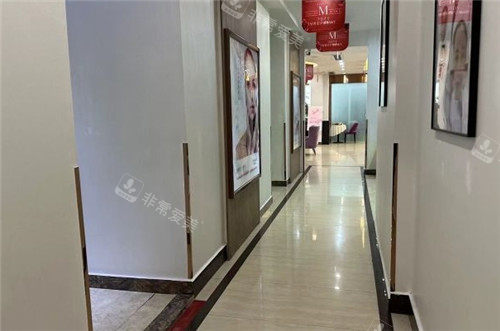 福州美薩締爾整形走廊環(huán)境