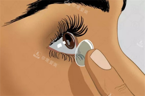 眼睛眼睛配戴
