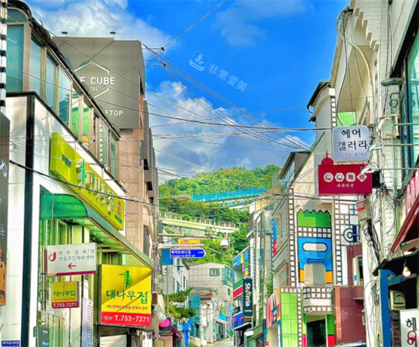 明洞漫畫街景物 明洞漫畫街景物