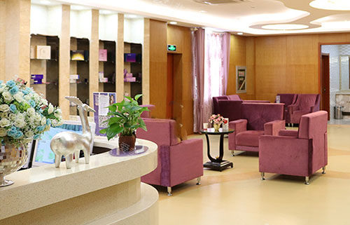 盐城东方女子医院大厅环境图
