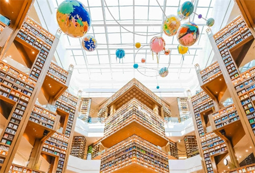水原星空图书馆环境