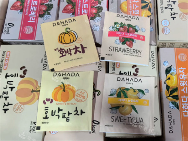 韓國必買的幾款果茶:DAHADA果茶/Osulloc茶/各種康普茶都值得買!