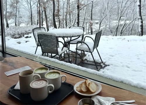 韓國(guó)江原道雪景