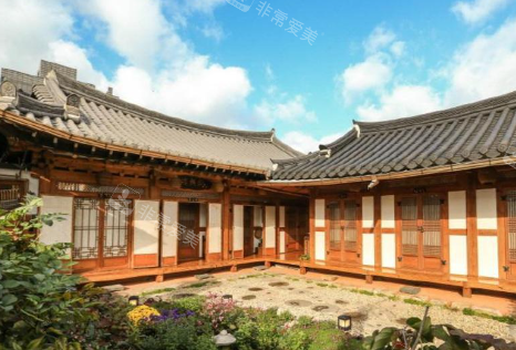 韩国民宿的外景照片