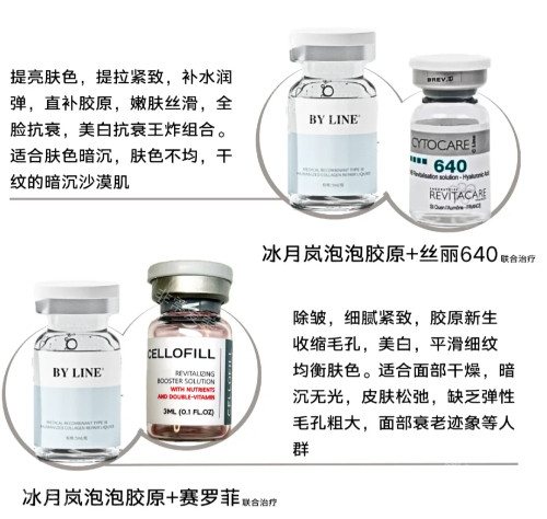 冰月岚泡泡胶原蛋白复配组合