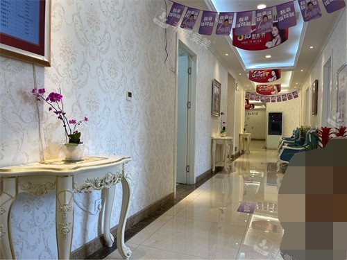 银川丽都医疗美容医院走廊