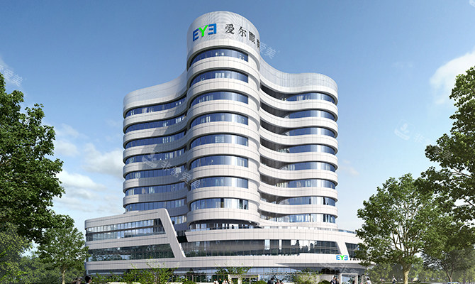宁波爱尔眼科新门头照