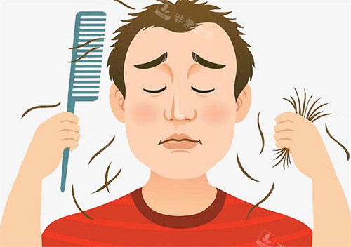 被脫發(fā)問題困擾的人 被脫發(fā)問題困擾的人
