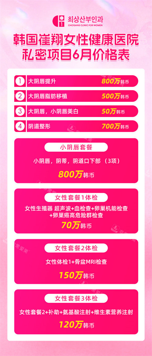 韓國崔翔女性健康醫(yī)院 韓國崔翔女性健康醫(yī)院