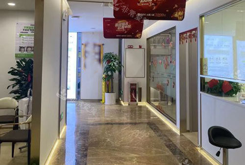 东莞壹阳植发走廊环境图 东莞壹阳植发走廊环境图