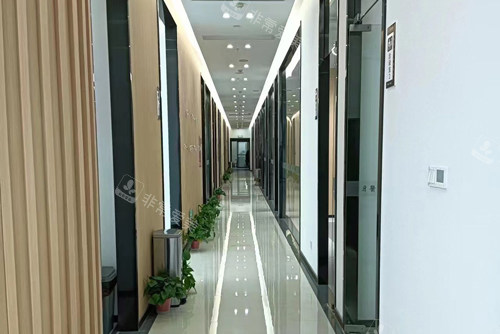 温州泰顺牙贝恩口腔走廊图