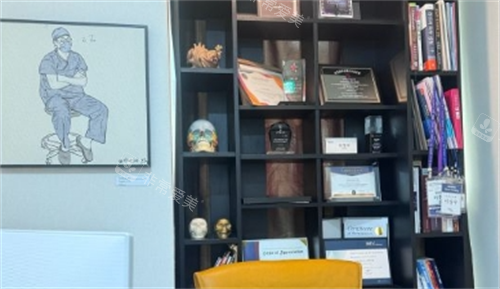 elev院长面诊室背景墙展示
