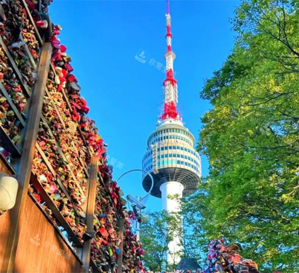 韓國首爾塔展示圖