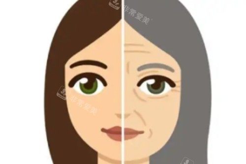 面部皮肤改善对比图 面部皮肤改善对比图