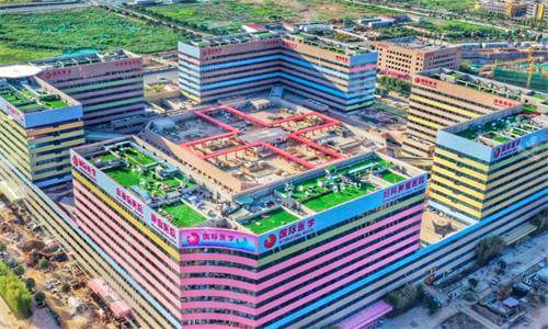 西安国医中心俯瞰图