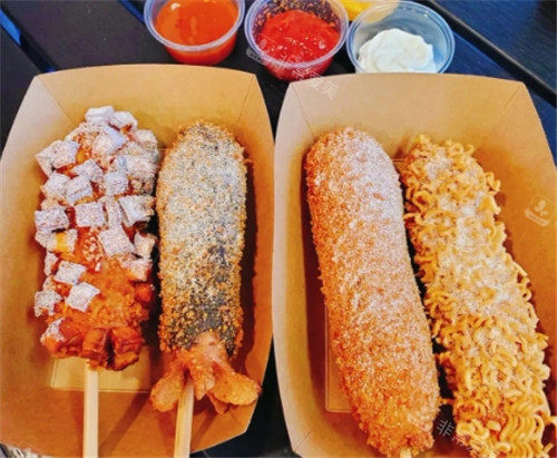 韩国小吃美食集合啦，这张小吃单来韩国必然不能错过的！