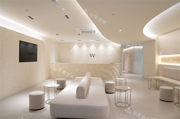 釜山奥纳比皮肤科的大厅