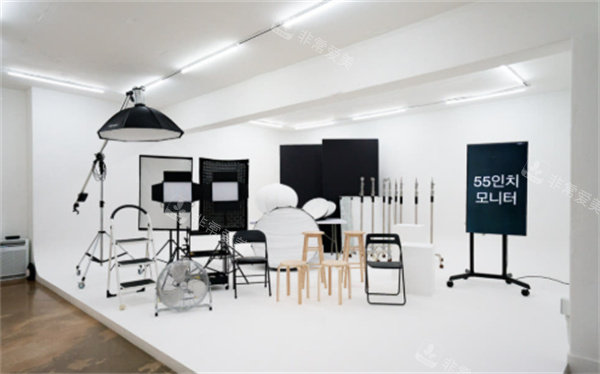 韩国默认相馆摄影棚设备