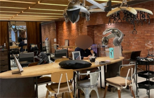 韩国junohair明洞四号店中间环境