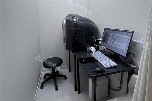 韩国alive皮肤科皮肤检测区