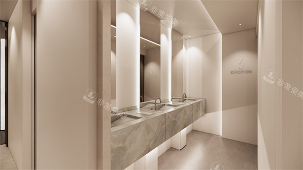 韩国仁川士罗匹皮肤科洗手间环境