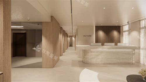 韩国Half皮肤科新沙店大厅