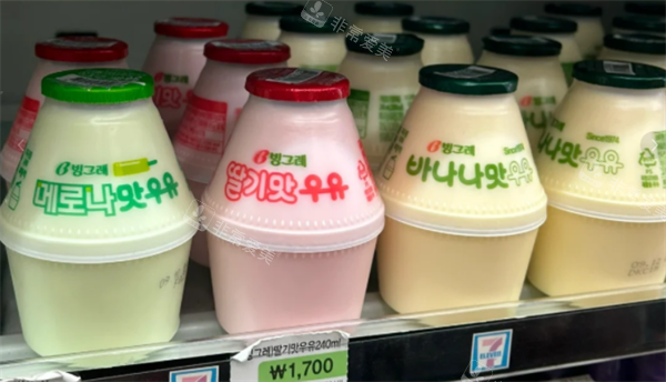 韩国宾格瑞香蕉牛奶