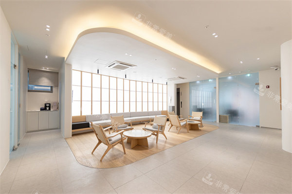 韩国本思莫佳诺毛发移植医院等待区