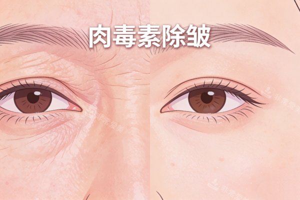 注射针剂除皱前后对比图